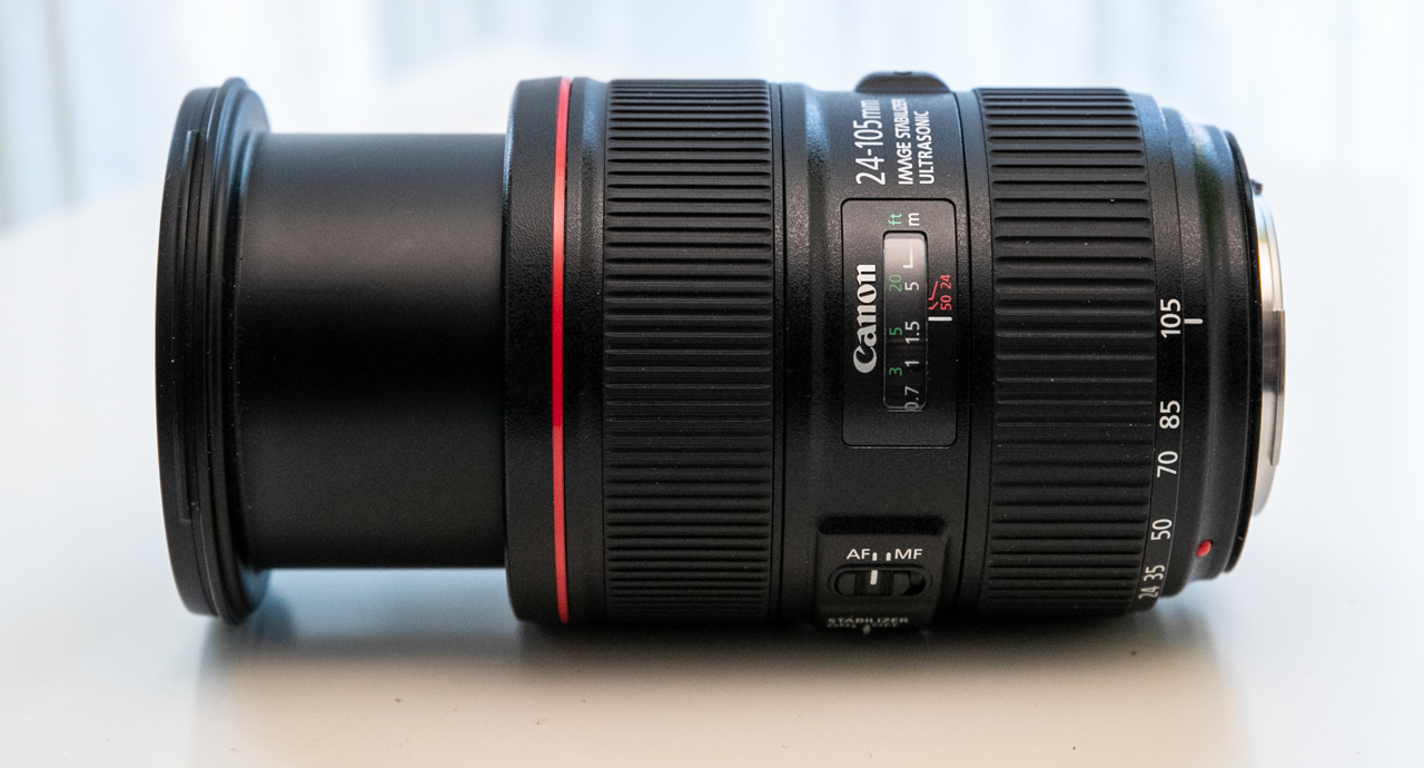 Test du zoom polyvalent Canon EF 24-105 mm f/4 L IS II USM