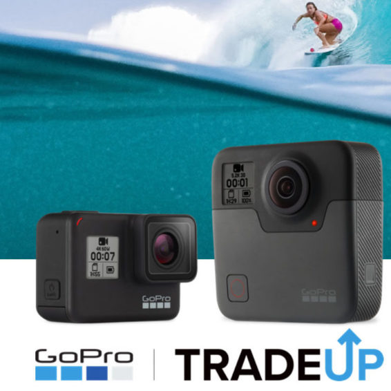 GoPro TradeUp Header
