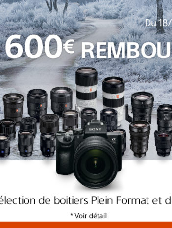 Sony ODR hiver 2019