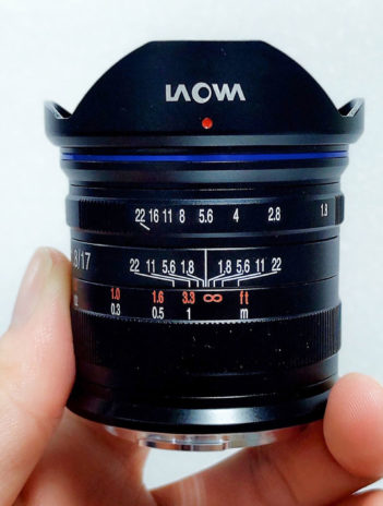 Laowa 17 mm f/1.8 MTF