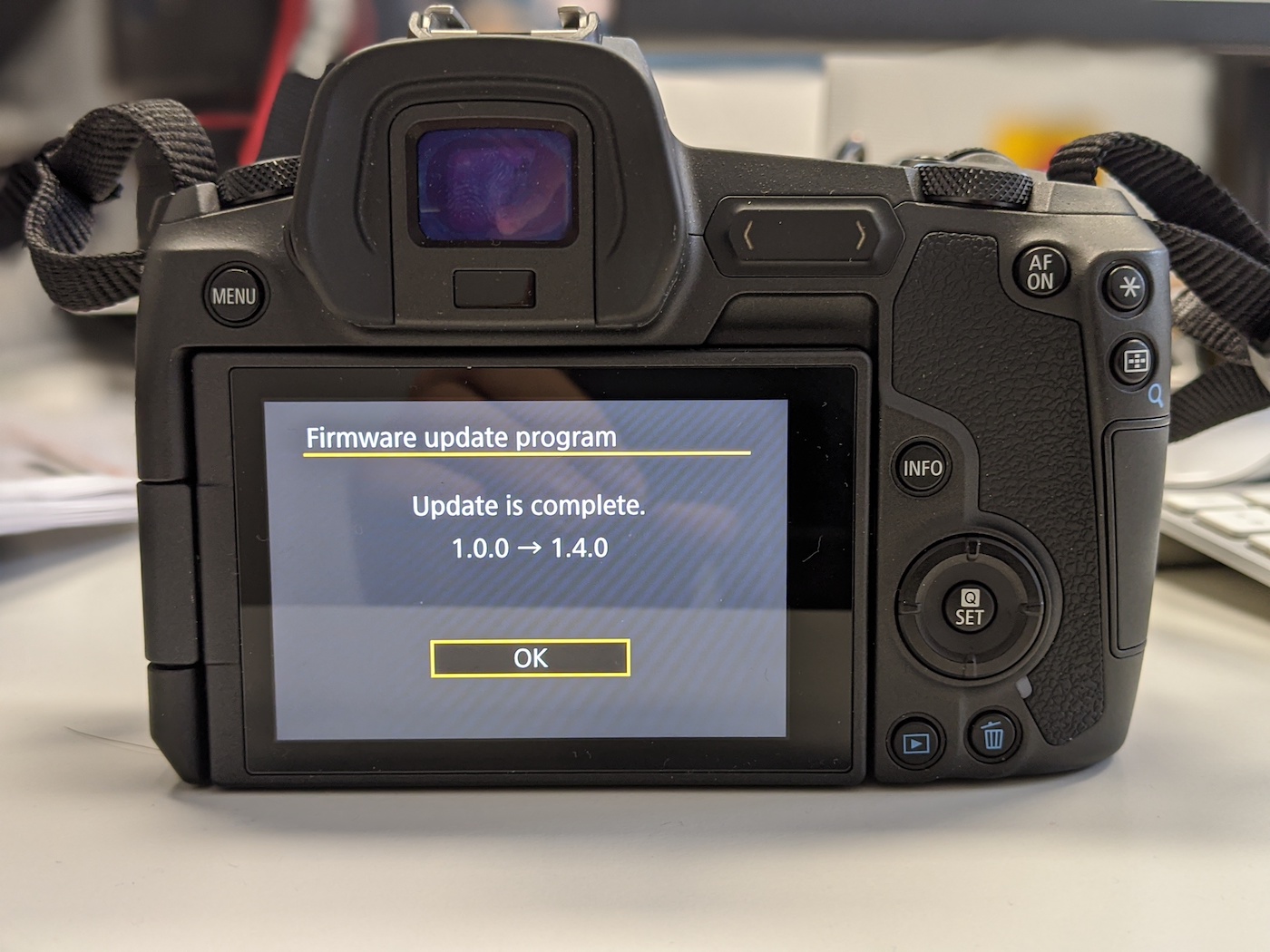 Prise en main du Canon EOS R nouveau firmware 1.4.0 pour un autofocus