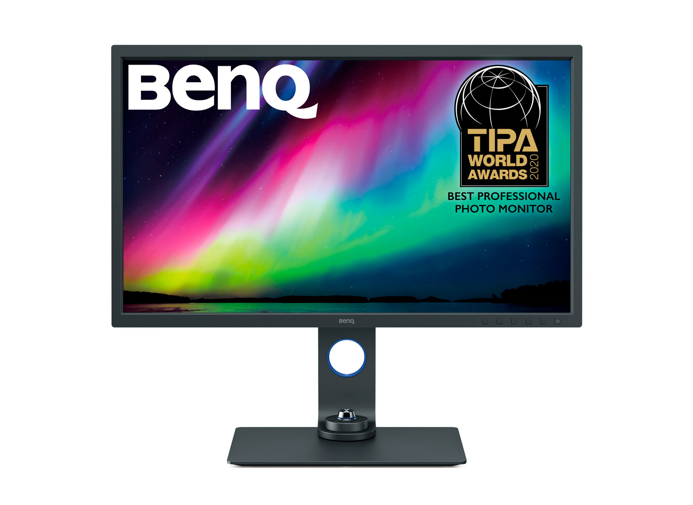 écran Flou En Haut à Gauche BenQ SW321C, écran 32 pouces 4K destiné aux professionnels de l'image