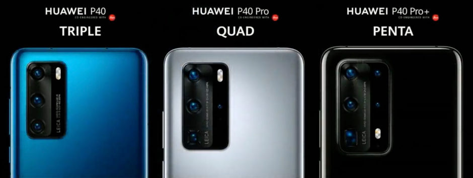 Huawei P40 capteurs photo