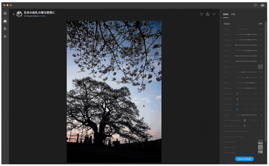 Adobe Lightroom Share Edits