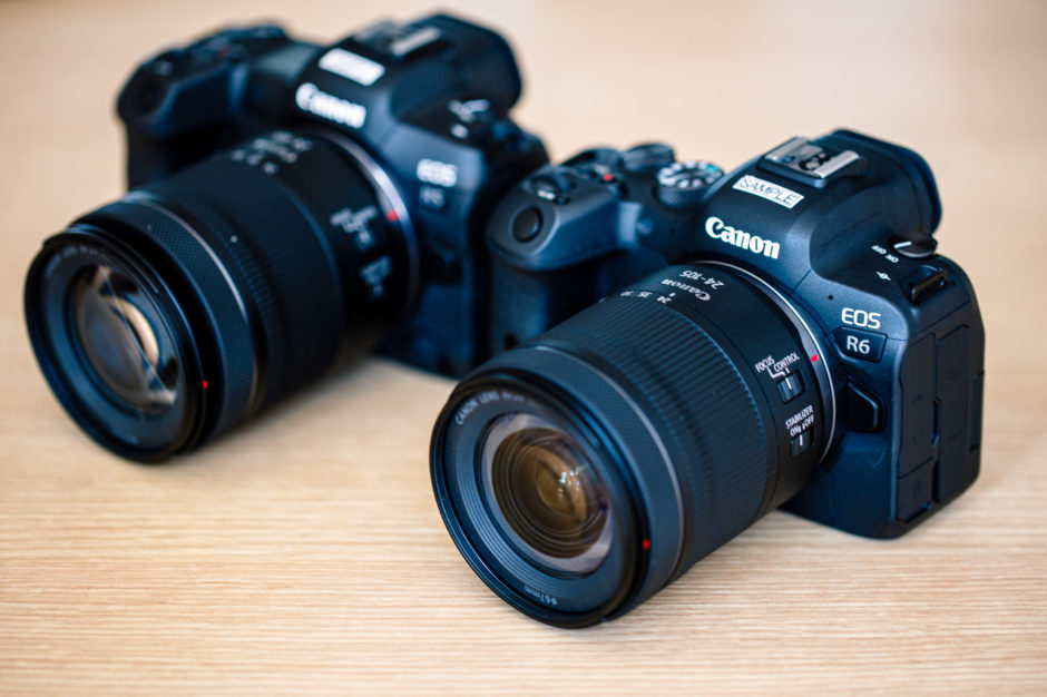 Canon EOS R5 vs EOS R6