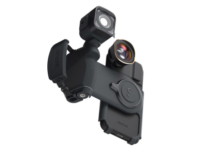 Lot Photo ShiftCam ProGrip + Téléobjectif 60 Mm + Grand-angle 16 Mm – Kit Pour Smartphone