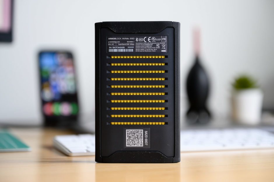 On a testé le premier SSD portable sécurisé par un lecteur d