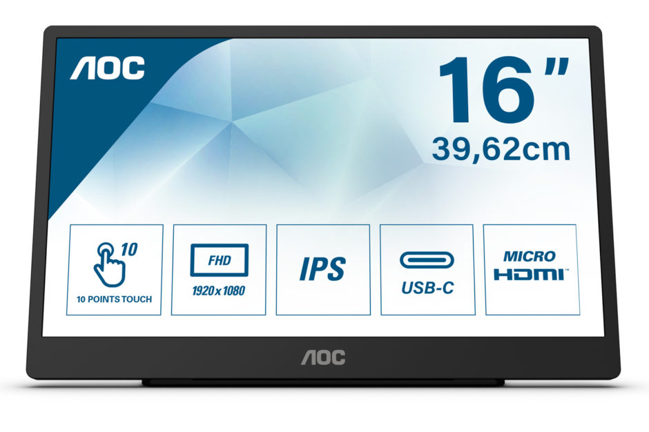 Écran nomade Full HD tactile 15,6 double écran secondaire PC MAC
