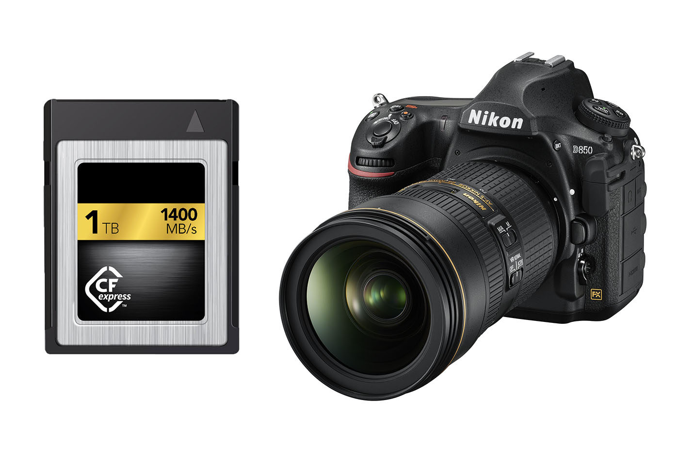 Nikon D5, D850 et D500 enfin compatibles avec les cartes mémoires