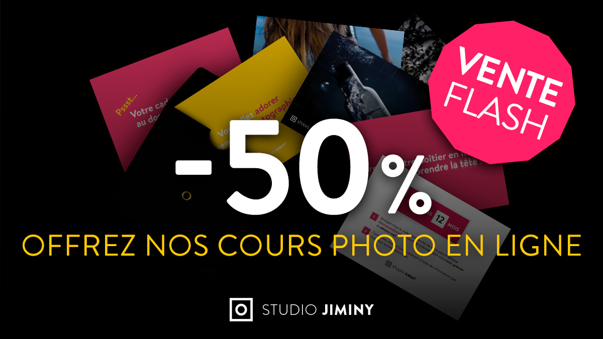 Studio Jiminy Des Cours Photo Dans Une Enveloppe Cadeau Pour Les Fetes