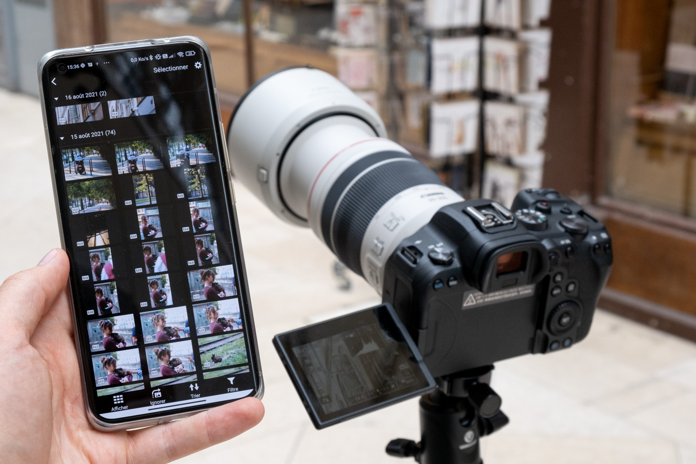 Vous utilisez votre smartphone pour photographier ?