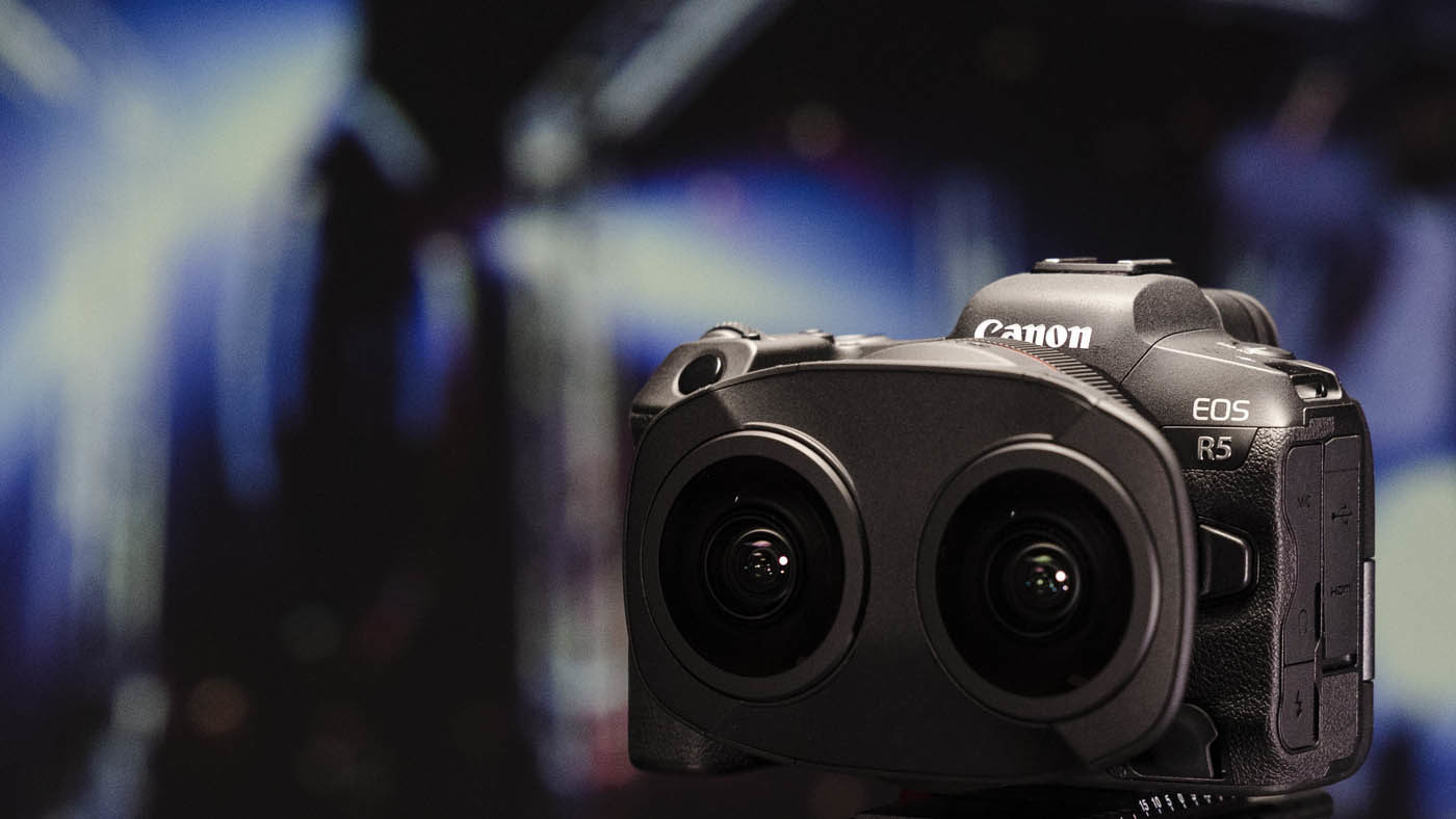 Canon EOS VR System un double objectif fisheye pour la réalité