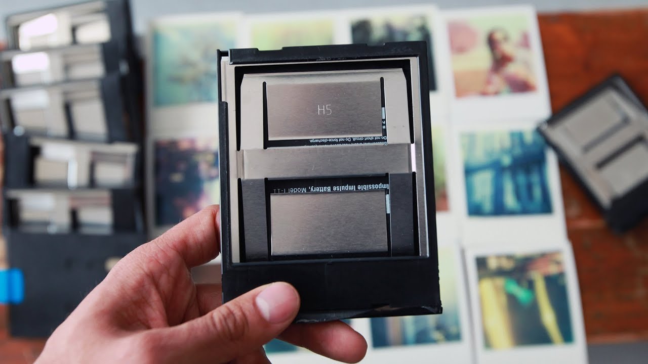 DIY : comment recycler ses anciennes cartouches Polaroid en mini cadre photo