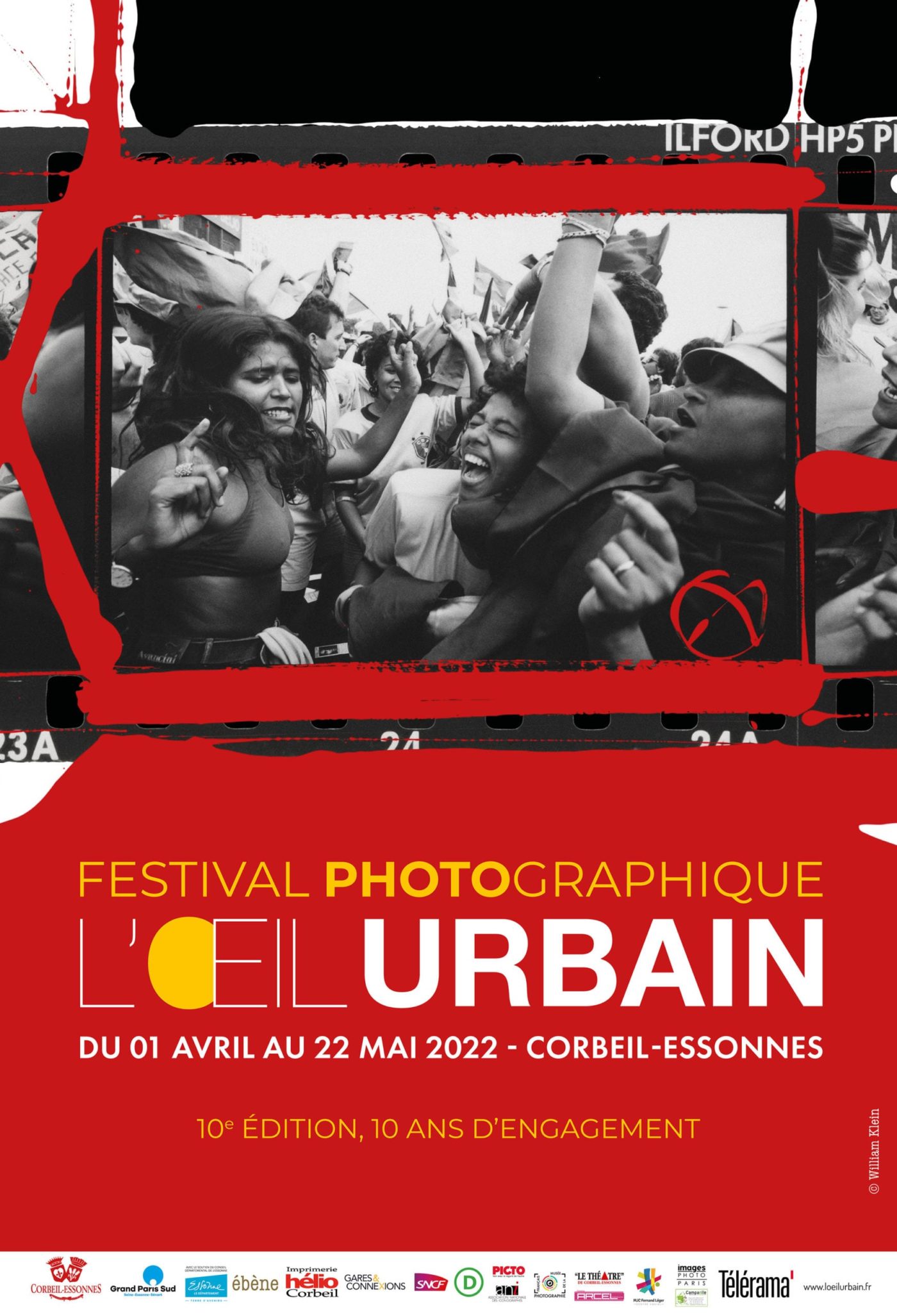 Affichage du festival l’Œil Urbain 2022