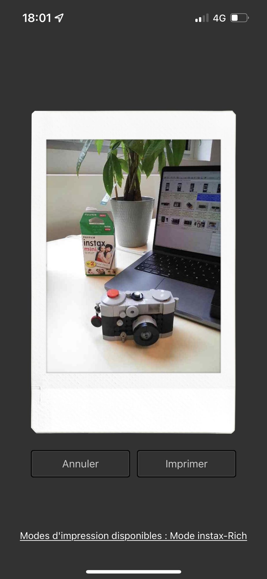 Instax mini EVO: Fuji réalise presque un sans faute en connectant son  appareil photo instantané à nos smartphones