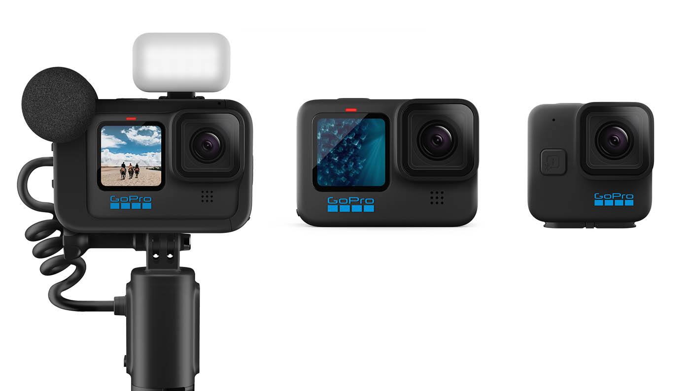 GoPro Hero11 Black et Black Mini : vidéo 5,3K60p 10 bits, capteur