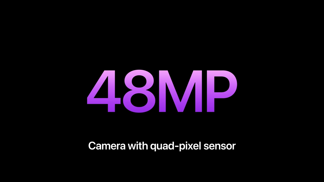 iPhone 14 Pro 48 Mpx quad pixel