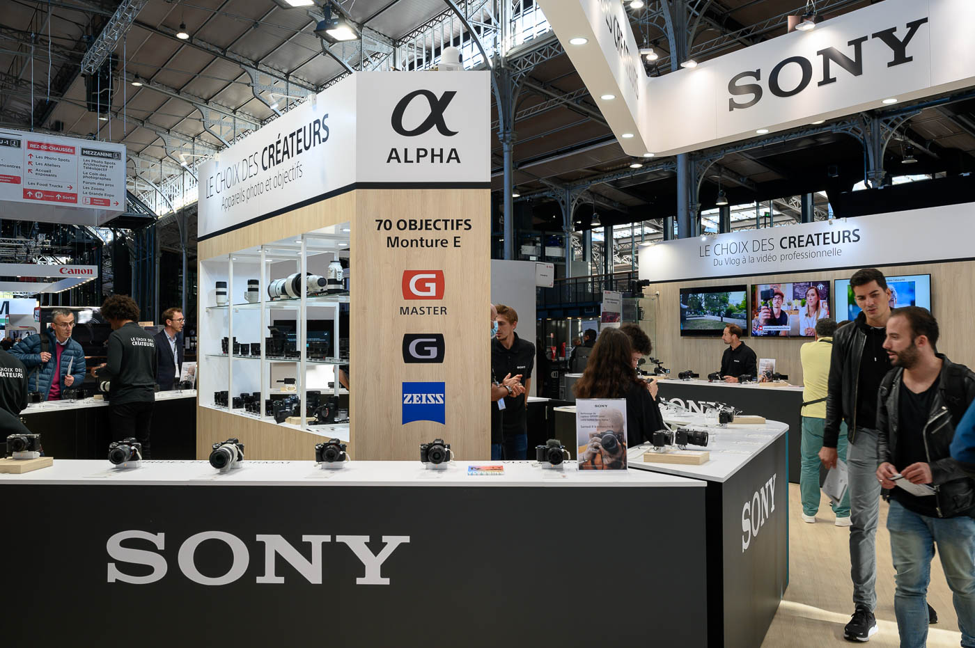 Stand Sony Salon de la Photo 2022
