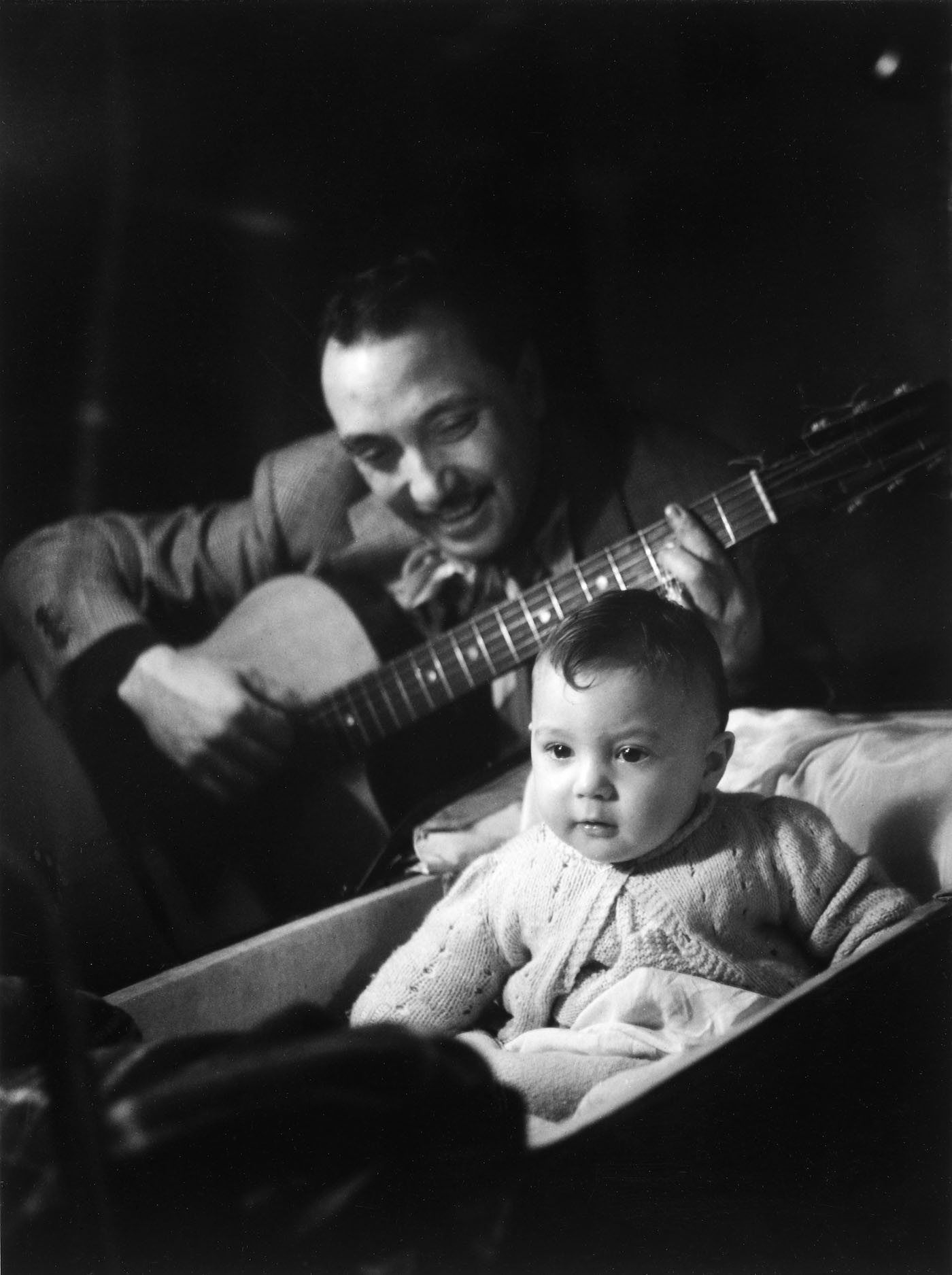 Willy Ronis, Django Reinhardt et son fils