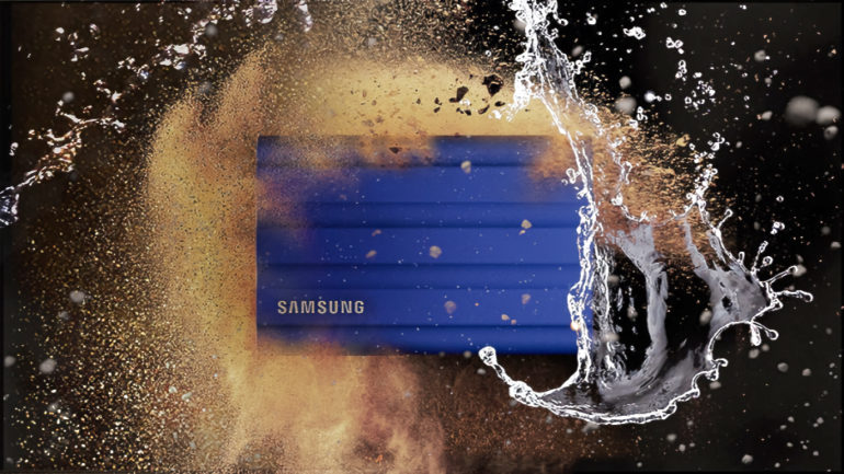 French Days : jusqu'à -280 € sur le SSD externe baroudeur Samsung T7 Shield