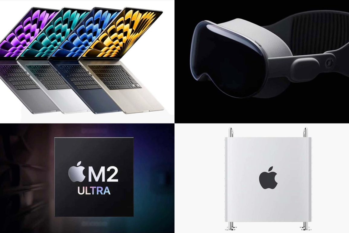 MacBook Air 15 pouces, Mac Pro, puce M2 Ultra et Vision Pro : les