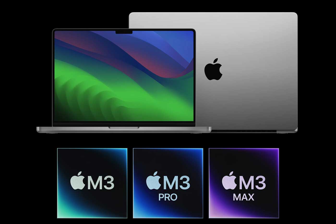 Quel Mac portable choisir : MacBook Pro M3, MacBook Air M2 ? Ou M1
