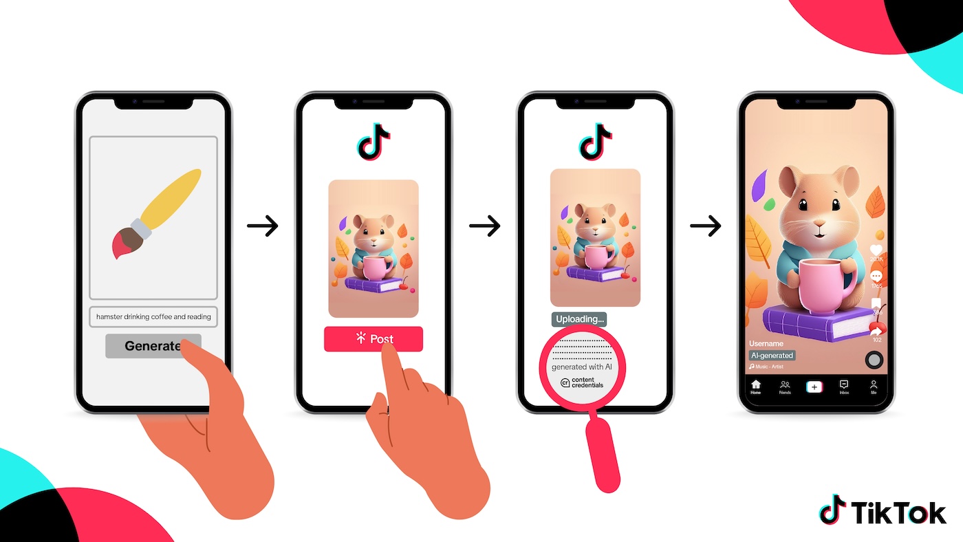TikTok joins C2PA to flag AI-generated content and combat fake news