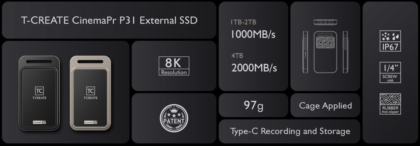SSD T-CREATE CinemaPr P31