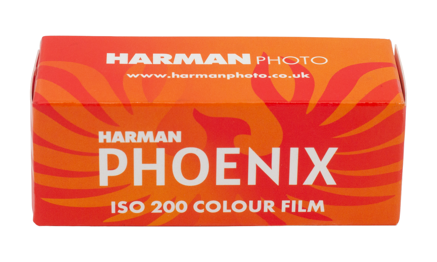 Harman Phoenix 120 : pellicule couleur moyen format made in UK