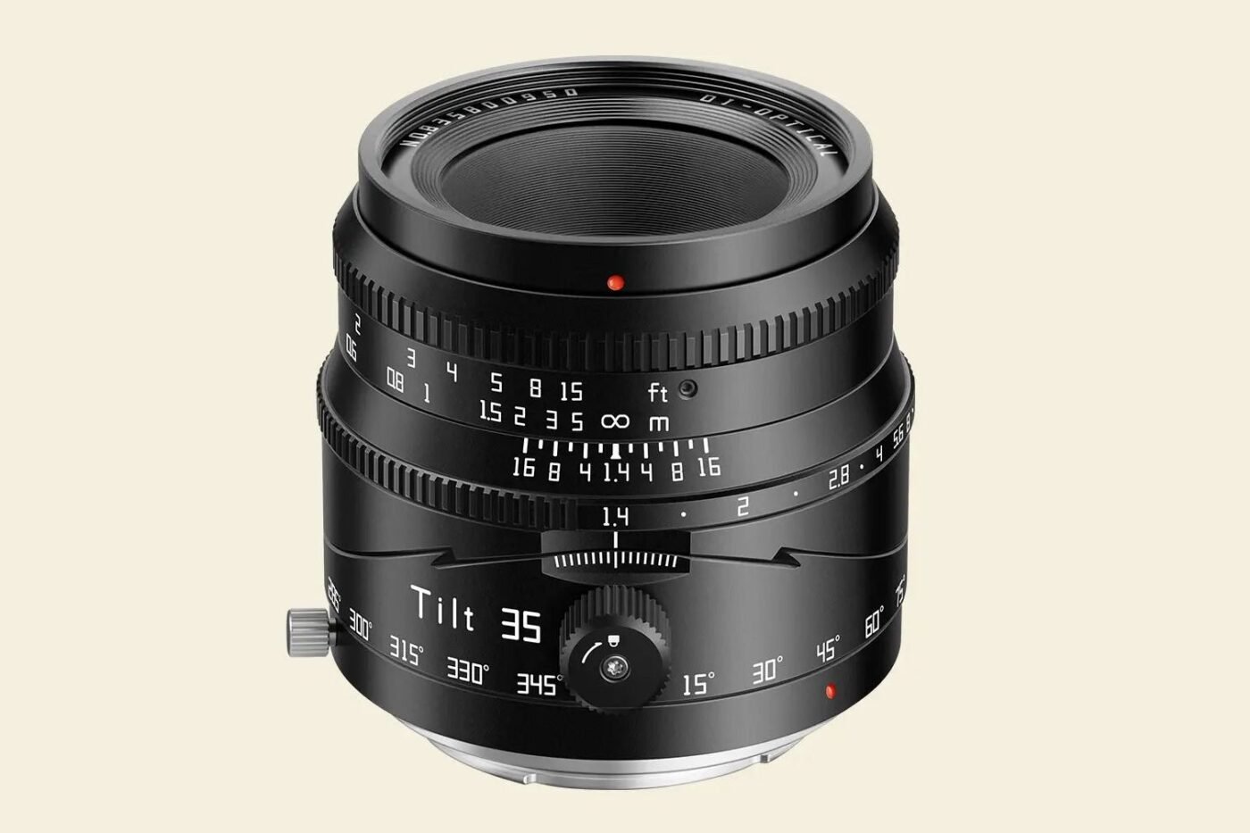 TTArtisan Tilt 35 mm f/1,4