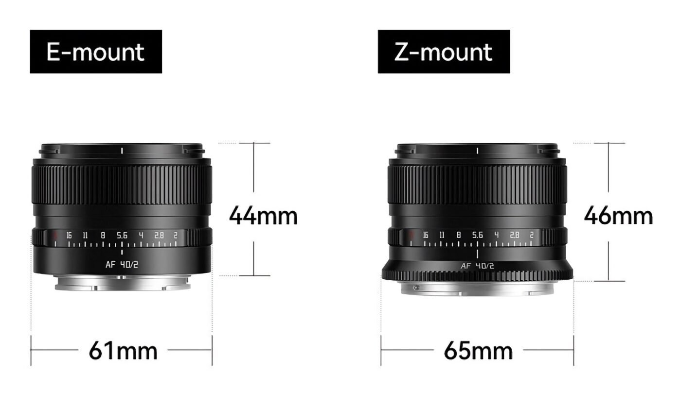 TTArtisan AF 40 mm f/2