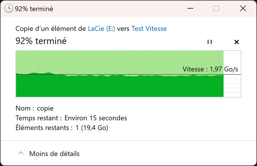 Test LaCie Rugged SSD4