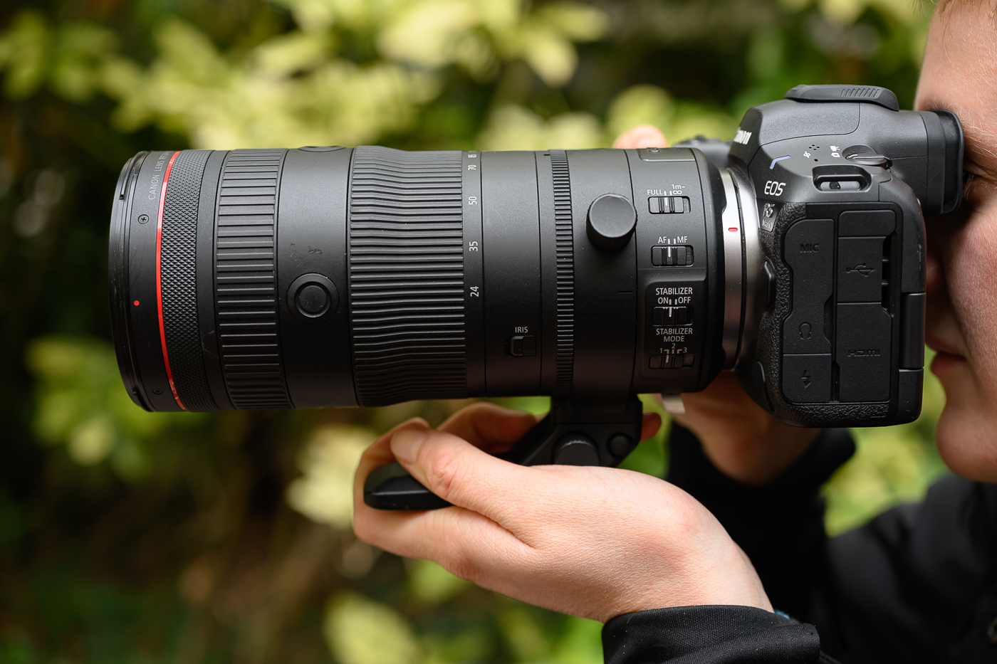 Test Canon RF 24-105 mm f/2,8 L IS USM Z