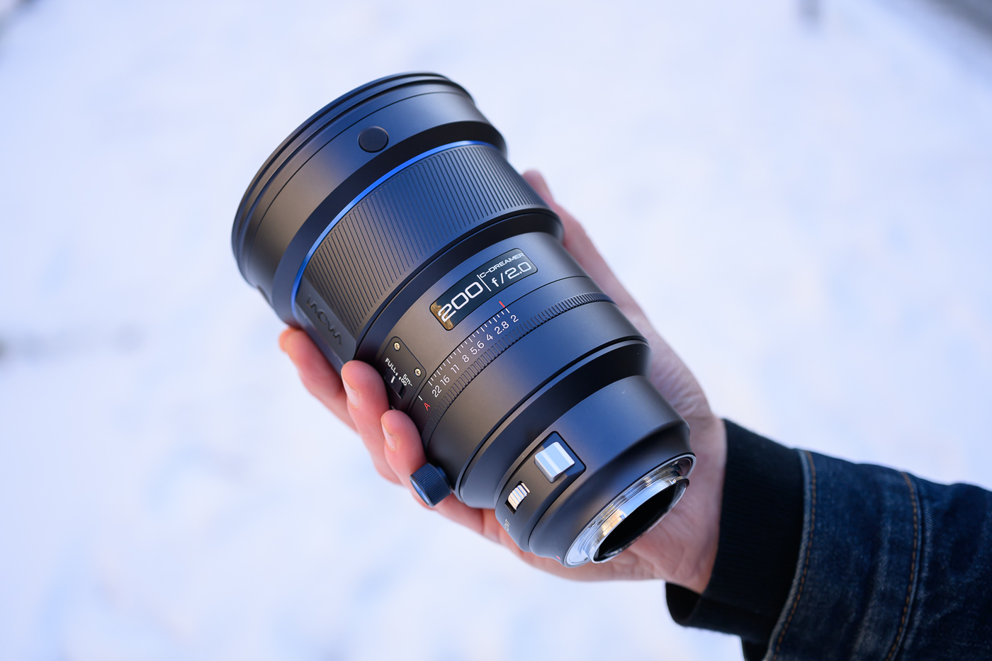 Test Laowa AF 200 mm f/2 FF