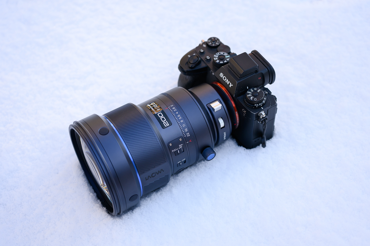 Test Laowa AF 200 mm f/2 FF