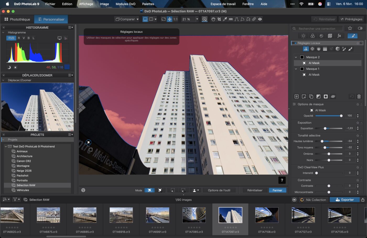 Test DxO PhotoLab 9 Phototrend