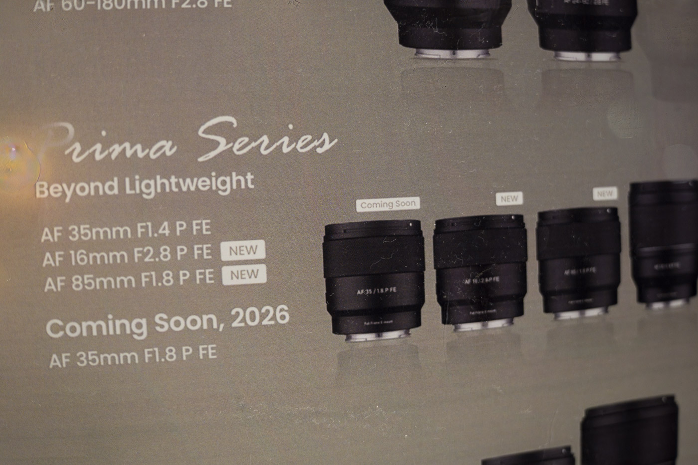 CP+ 2026 Samyang AF 35 mm f/1,8 P FE