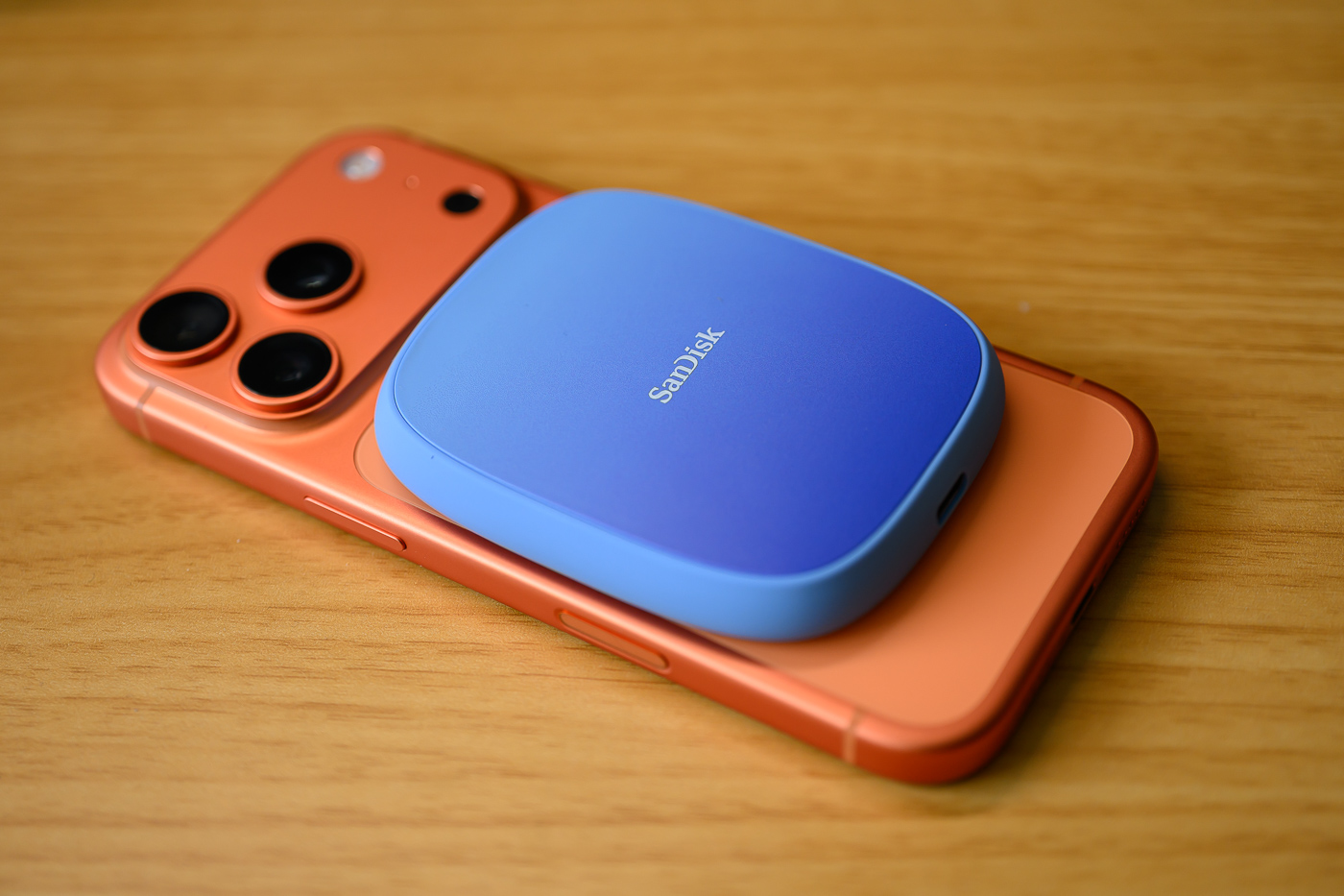 Test SSD SanDisk Creator Phone