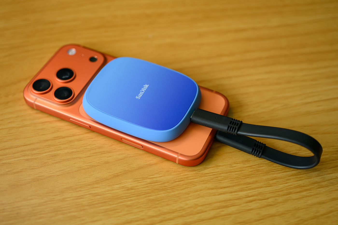 Test SSD SanDisk Creator Phone