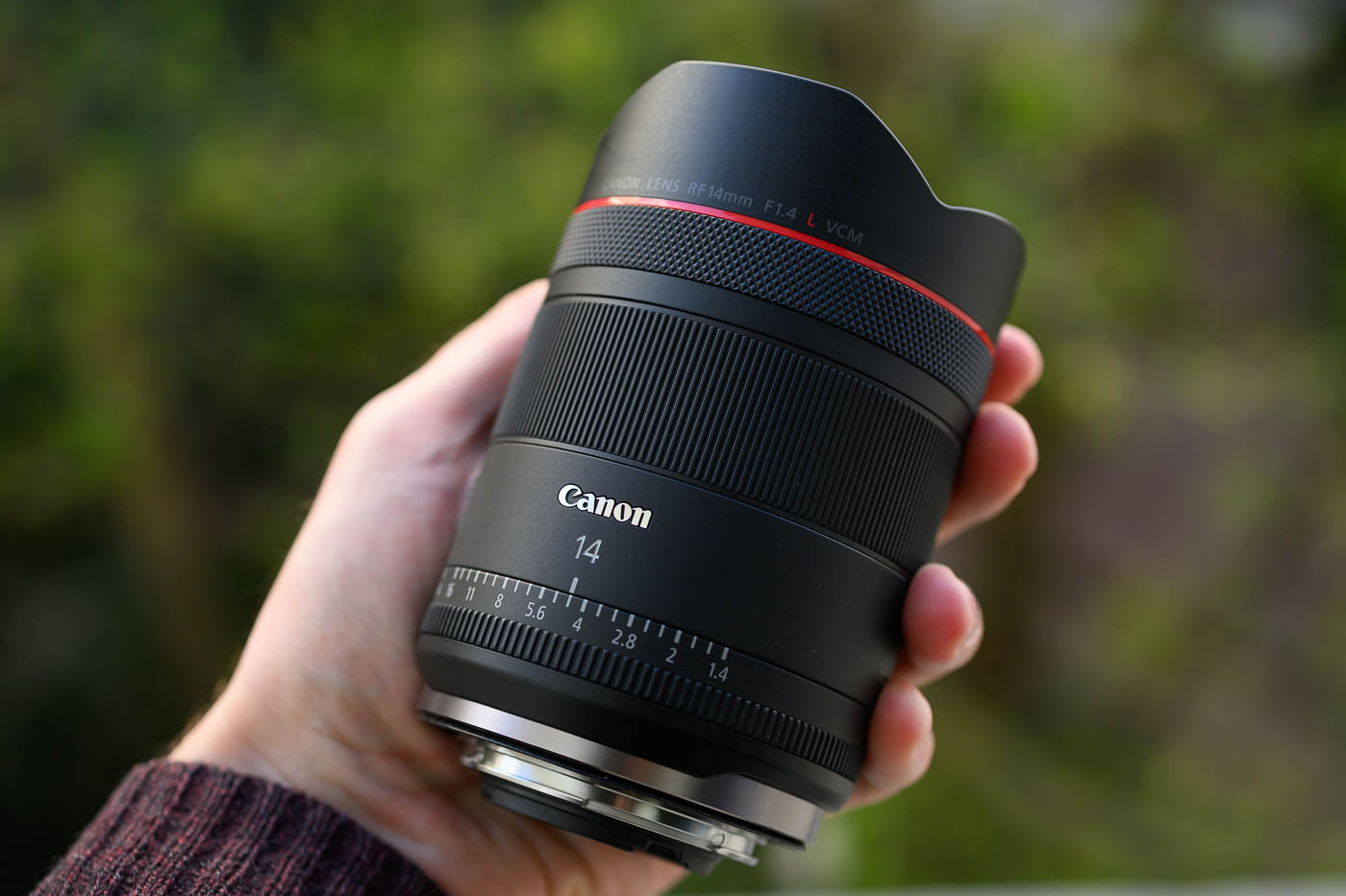 Test Canon RF 14 mm f/1,4 L VCM Phototrend