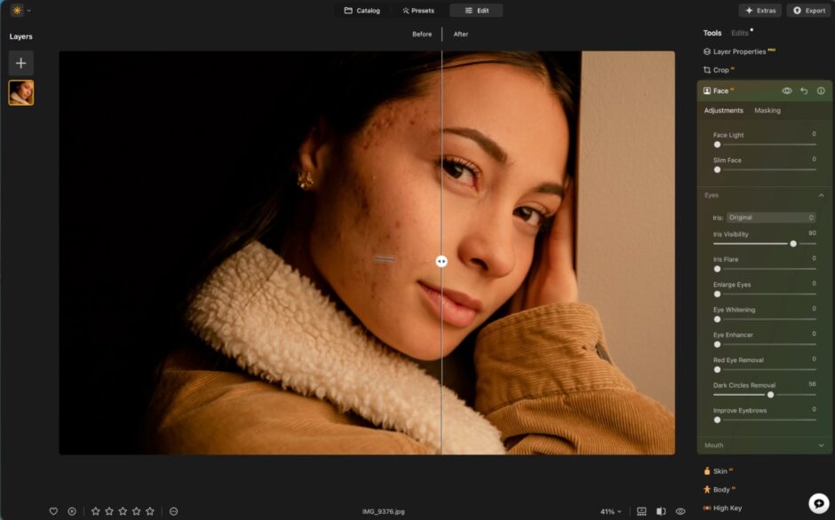 Luminar Neo 1.27 : Skylum mise sur la retouche de portrait avec de nouveaux outils IA