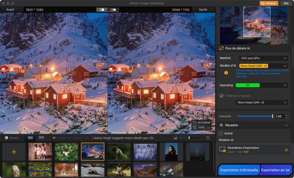 Aiarty Image Enhancer : améliorer ses photos sans abonnement, offre anniversaire jusqu’à -52 %