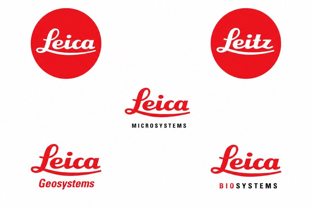 Les logos des différentes sociétés portant le nom Leica