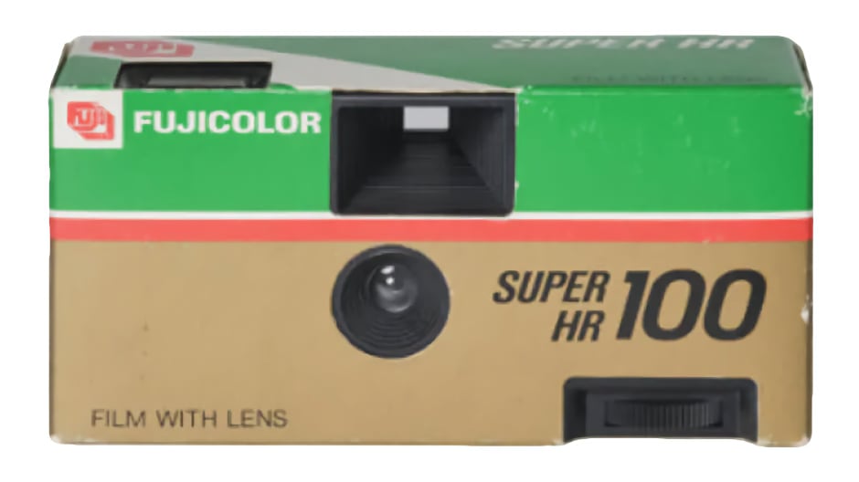 Premier appareil jetable Fujifilm QuickSnap de 1986