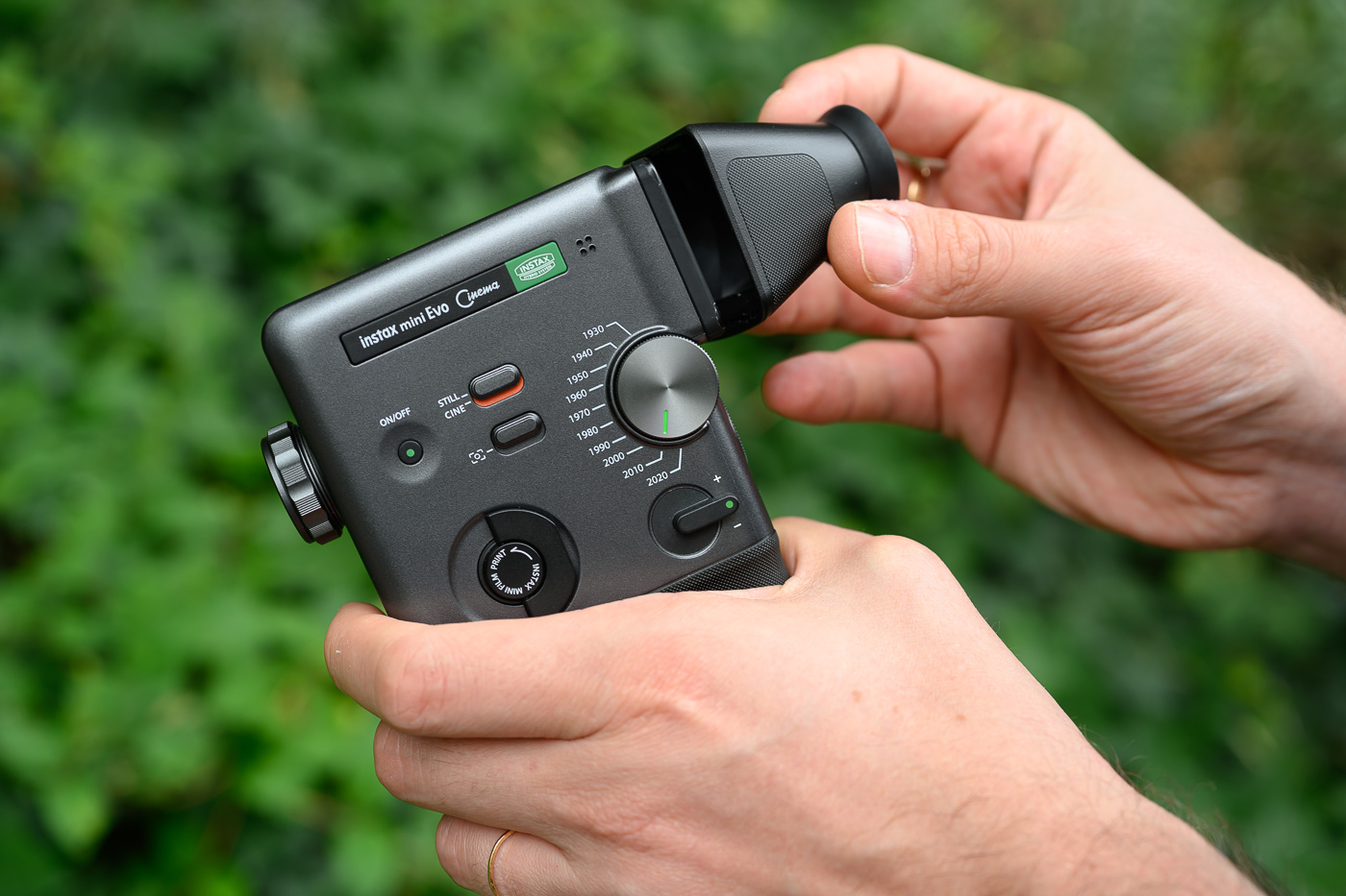 Test Fujifilm Instax Mini Evo Cinema