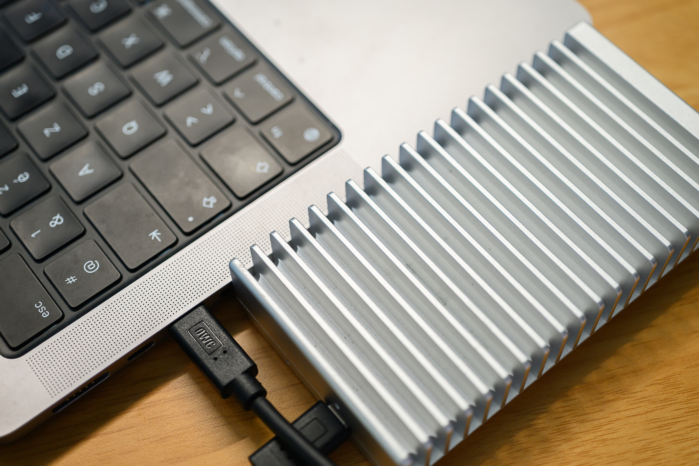 Test SSD OWC Express 1M2 80G