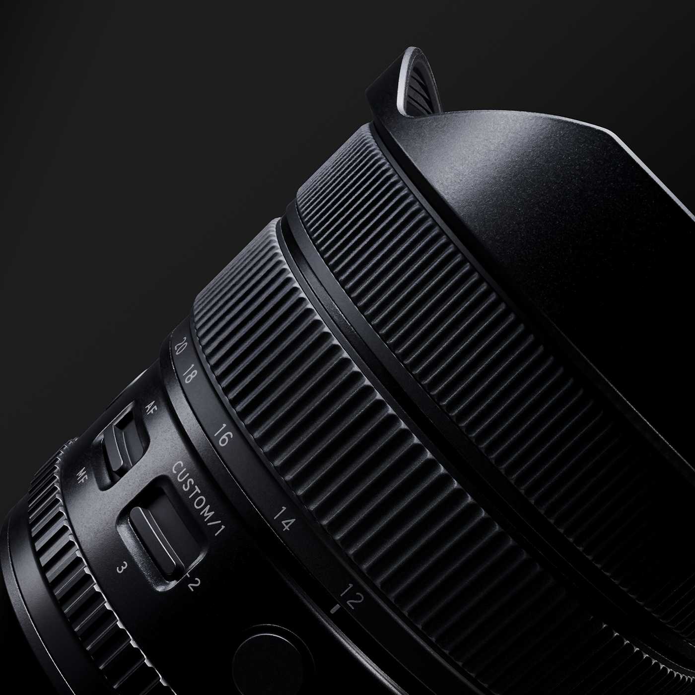 Tamron 12-20 mm f/2,8 design