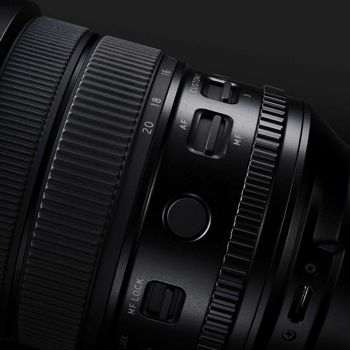 Tamron 12-20 mm f/2,8 commandes manuelles
